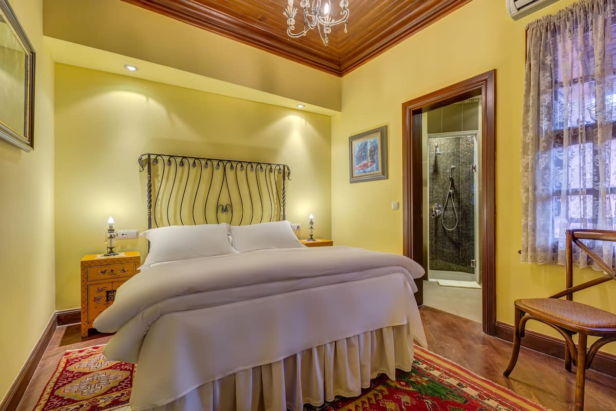 Isik Standard Double Room | Lakens van Egyptisch katoen, luxe beddengoed, donzen dekbedden