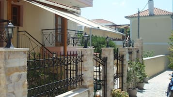 Fassade der Unterkunft