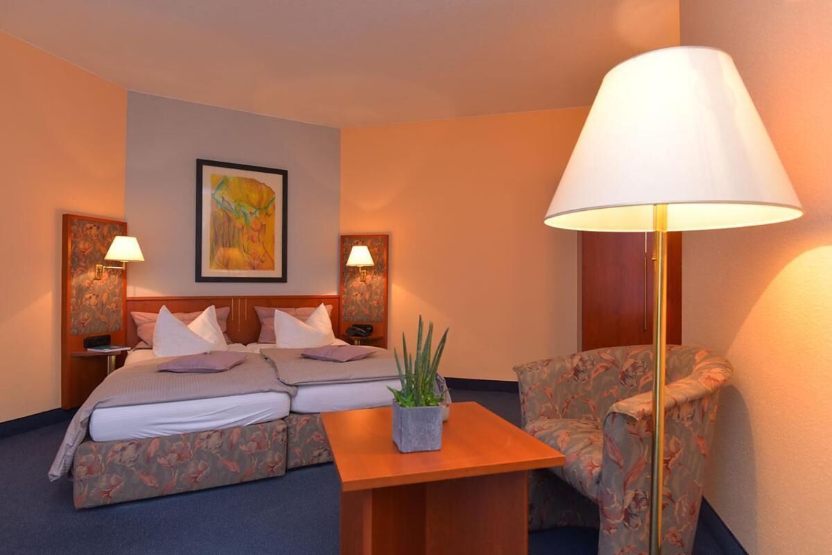 minibar, desk, blackout curtains, bed sheets