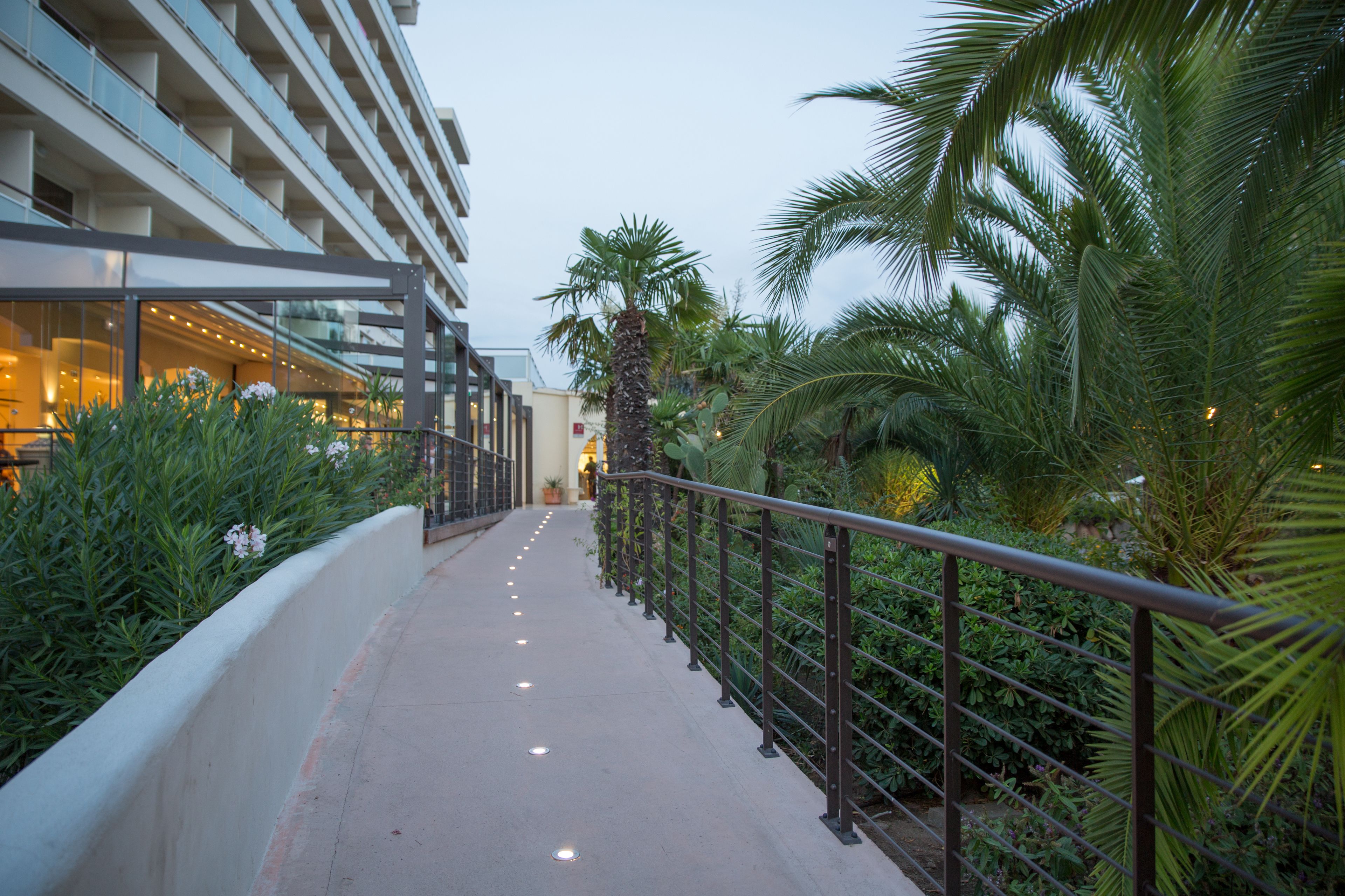 Entrada de la propiedad