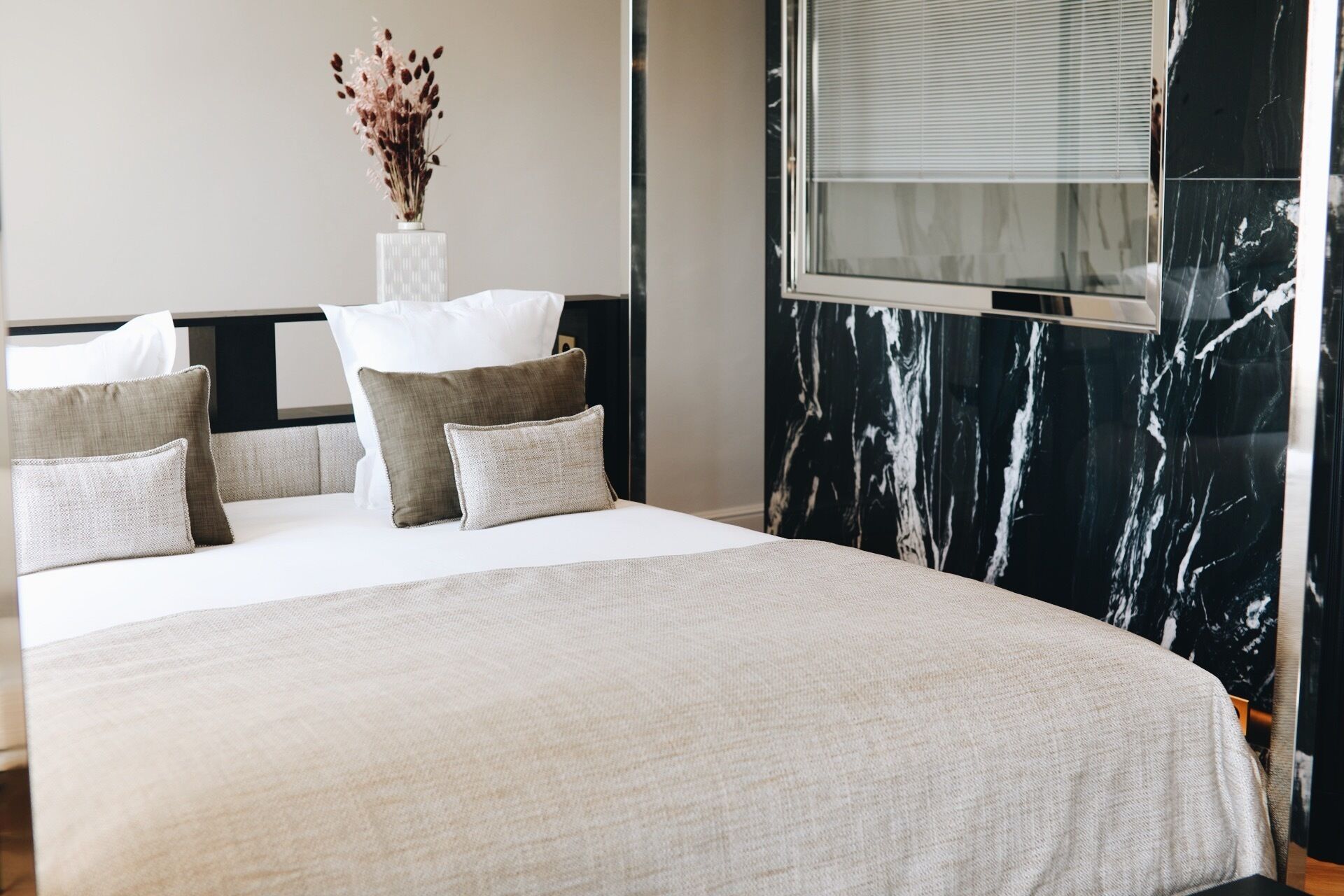 junior double room | premium bedding, in-room safe, desk, soundproofing