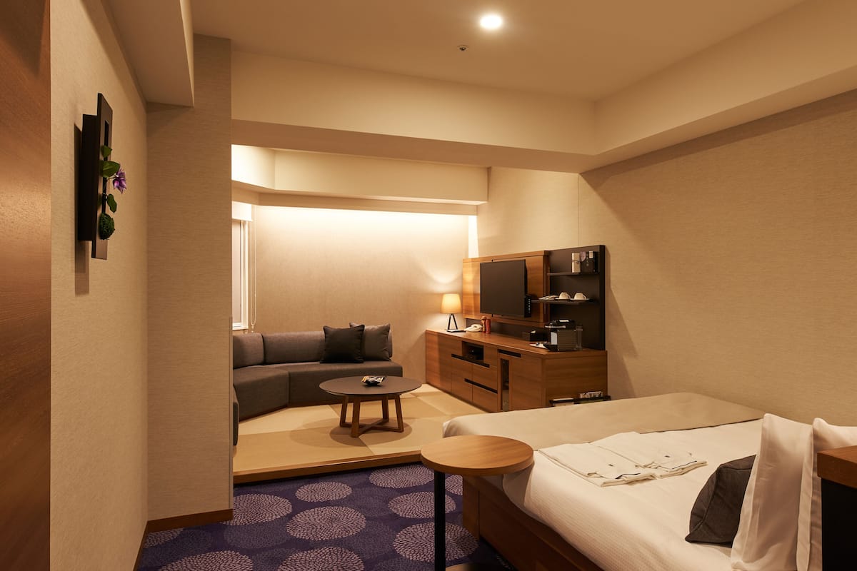 FORUS Double Room C, Non Smoking | Premium bedding, in-room safe, blackout curtains, soundproofing
