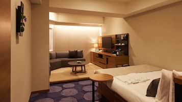 FORUS Double Room C, Non Smoking | Premium bedding, in-room safe, blackout drapes, soundproofing