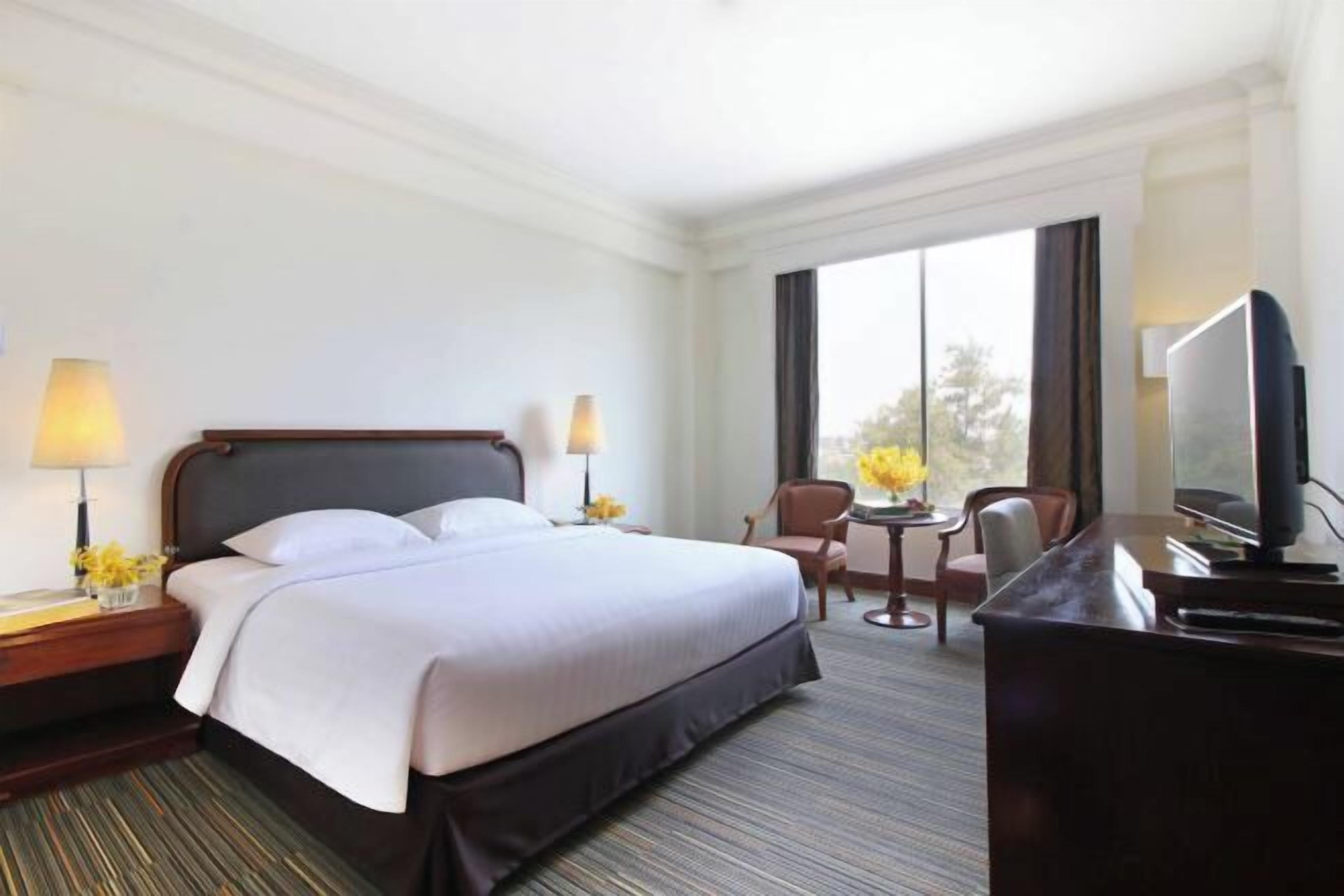 In-room safe, desk, blackout curtains, soundproofing