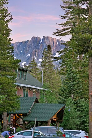 Majoituspaikan julkisivu