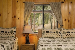 Cabin, 3 Bedroom (Historic Three Bedroom Cabin) | Individually decorated, individually furnished, free WiFi, bed sheets