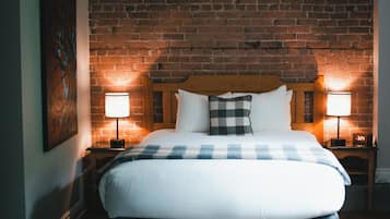 1 chambre, literie hypoallergénique, lit avec matelas Select Comfort