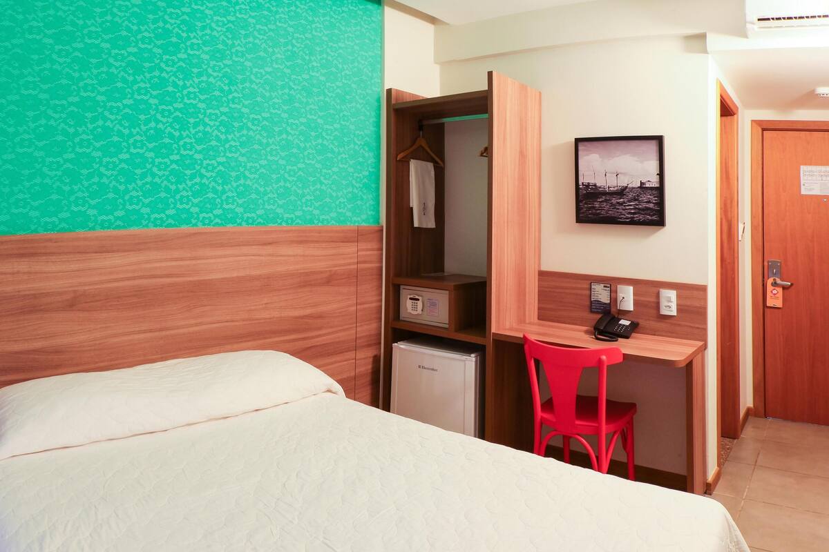 Minibar, in-room safe, desk, blackout curtains
