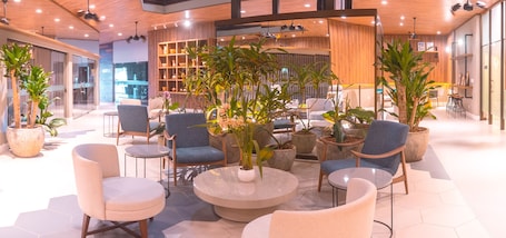 Lobby. Malibu Plaza Hotel