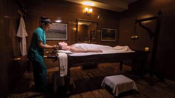 Body treatments, body wraps, body scrubs, facials, Ayurvedic treatments