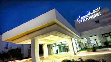 Voorkant van accommodatie