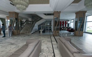 Sitteområde i lobbyen