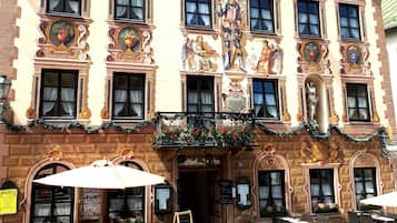 Fassade der Unterkunft
