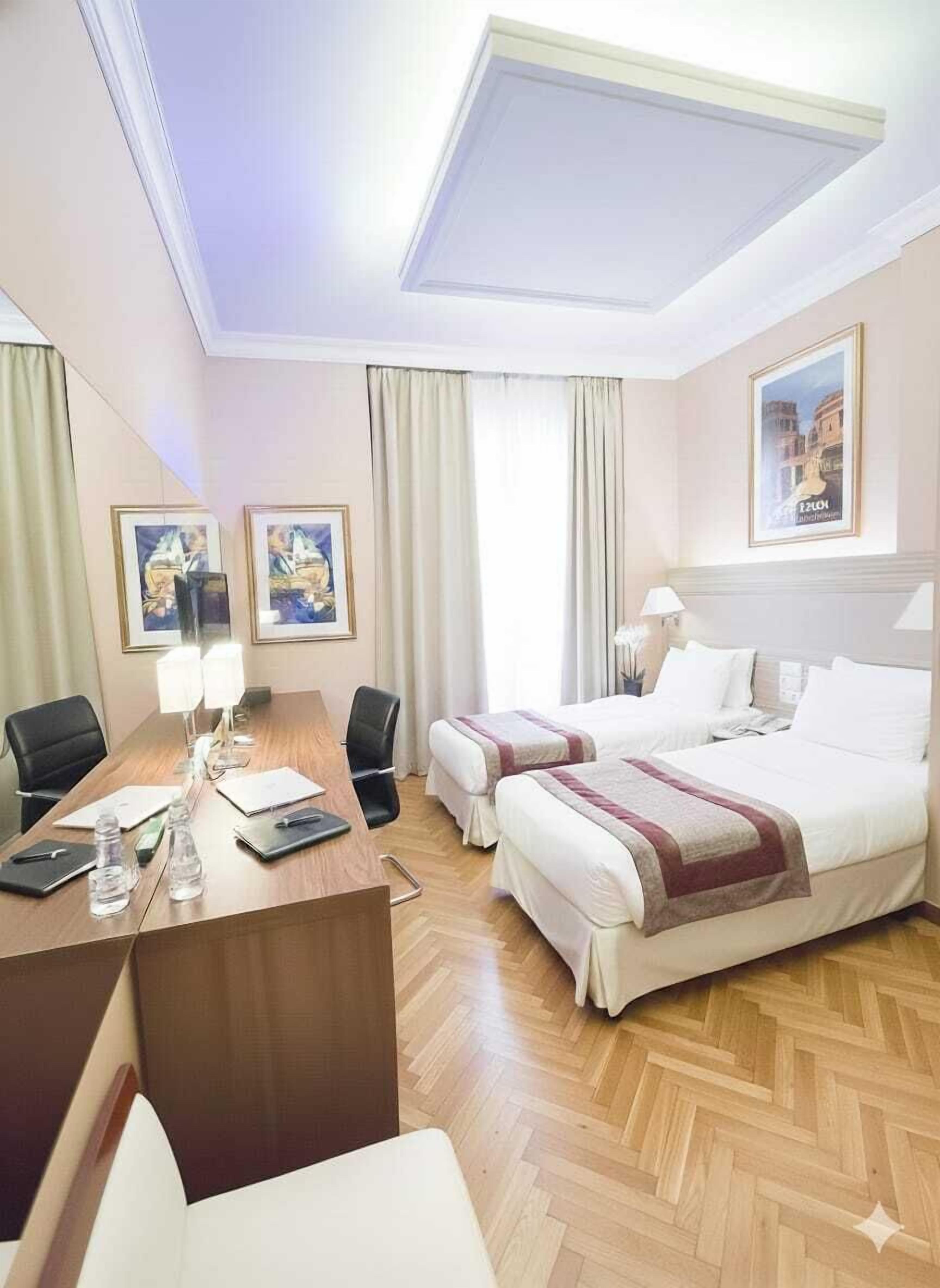 Ropa de cama hipoalergénica y minibar 