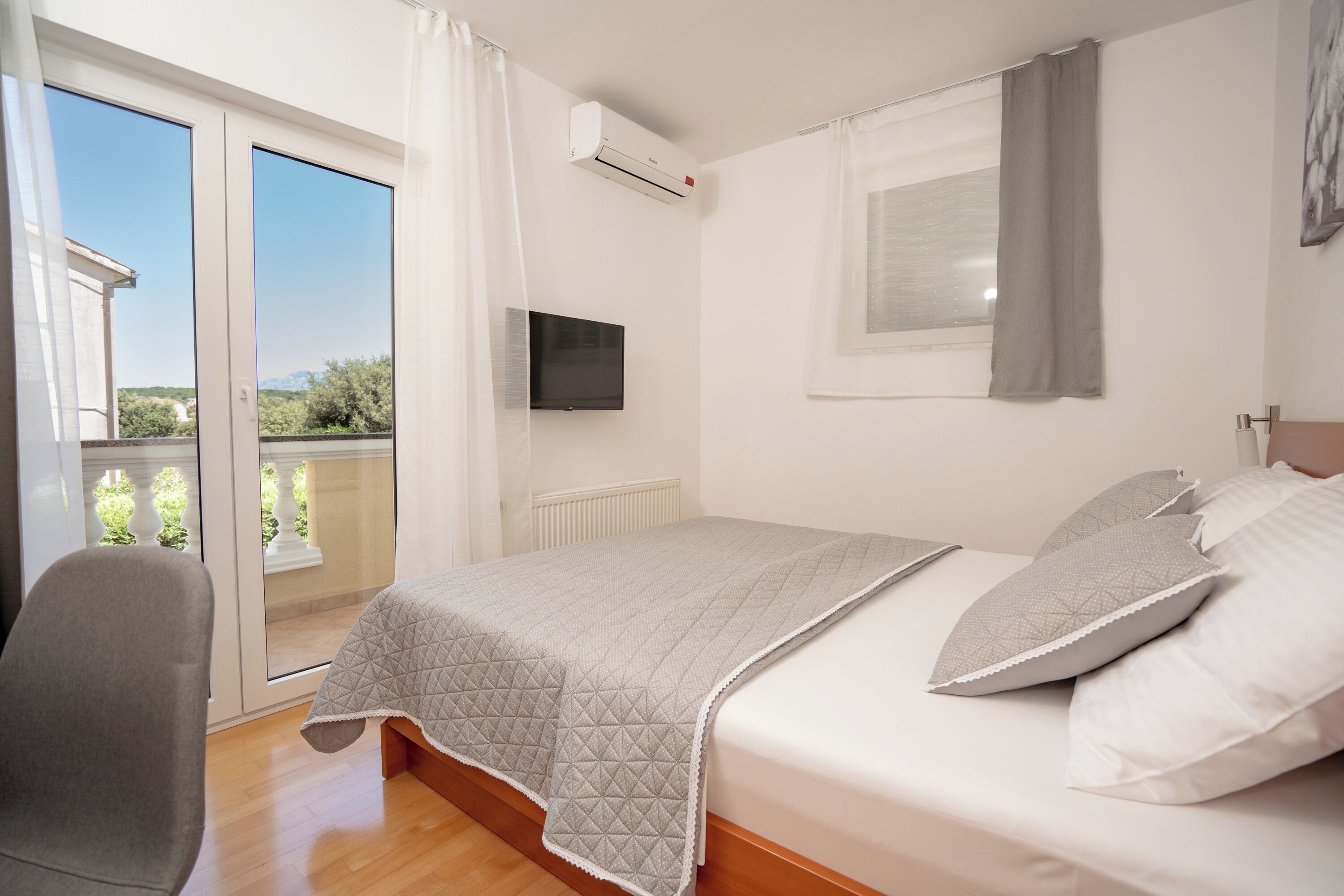 family room | 1 bedroom, down duvets, minibar, in-room safe