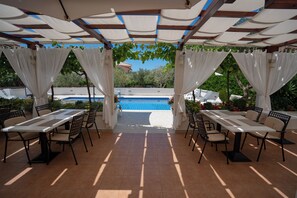 Terrace/patio - Pansion Villa Bok (Novalja)