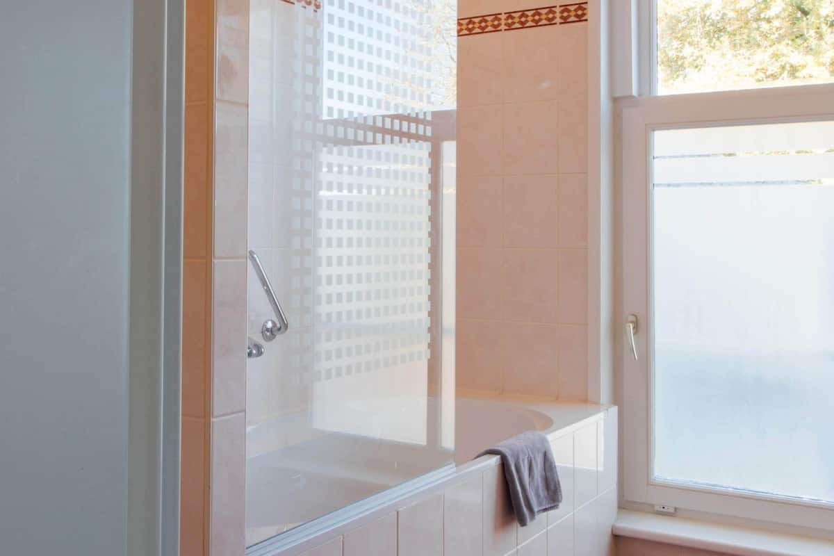 hair dryer, bathrobes, towels, soap