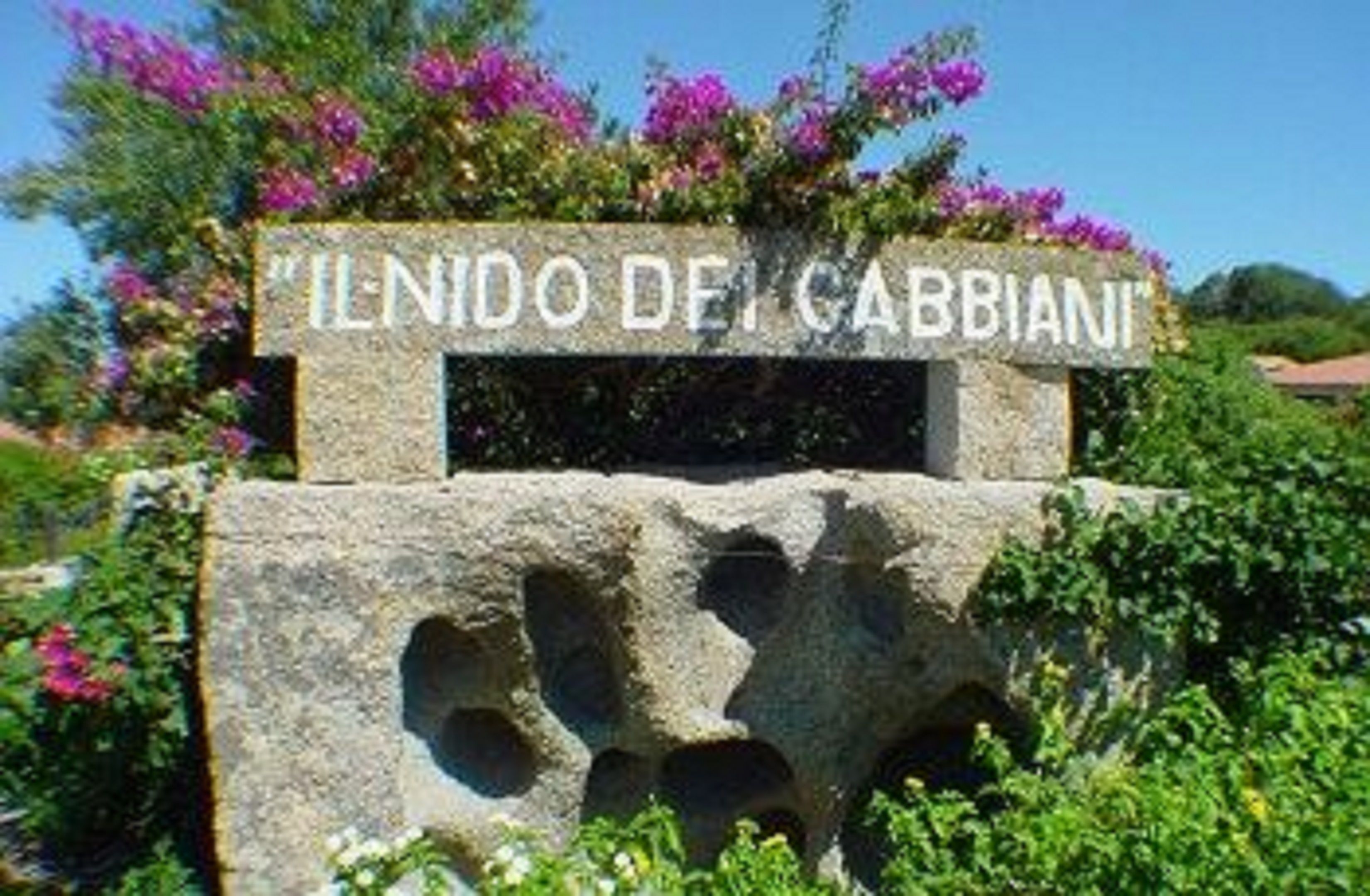 Entrada de la propiedad
