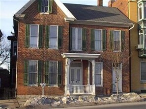 Voorkant van accommodatie