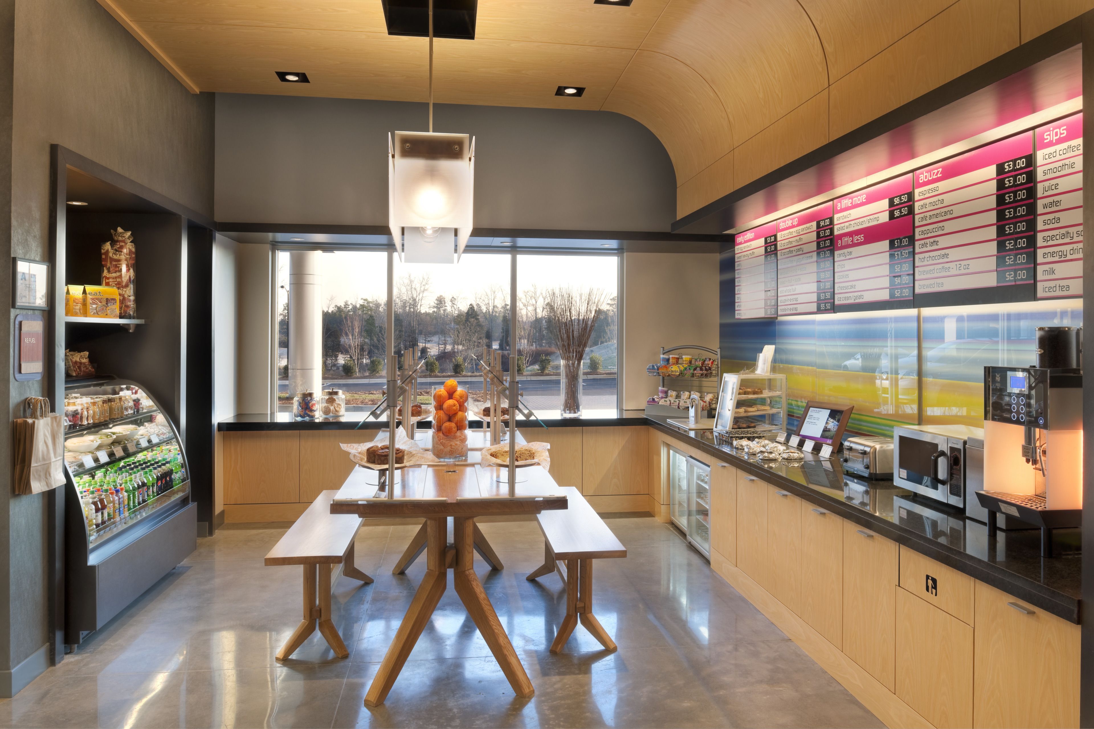 daily cooked-to-order breakfast for a fee