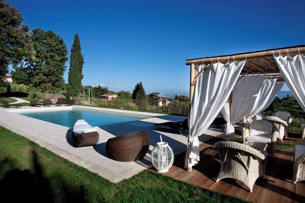 Seasonal outdoor pool