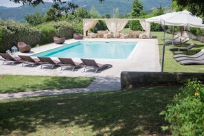 Seasonal outdoor pool