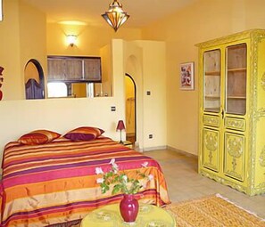 Select Comfort beds, individually decorated, bed sheets - Ryad des Vignes (Ounagha)