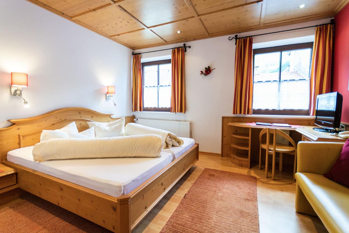 1 habitación y ropa de cama de alta calidad
