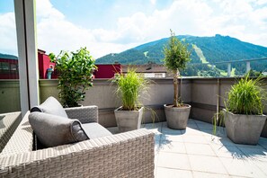 Terrasse sur le toit