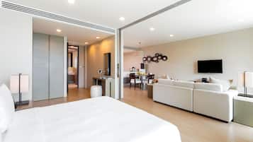 Suite, 1 Bedroom | Minibar, in-room safe, individually decorated, individually furnished