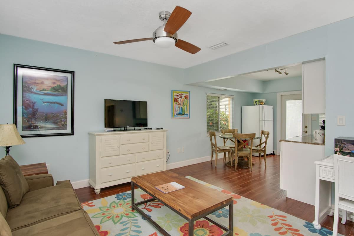 Family Apartment, 1 Bedroom, Garden View | 1 bedroom, premium bedding, individually decorated