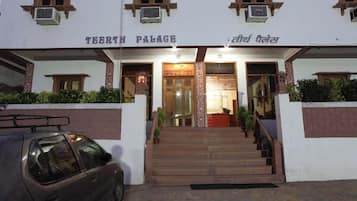 Front of property – evening/night