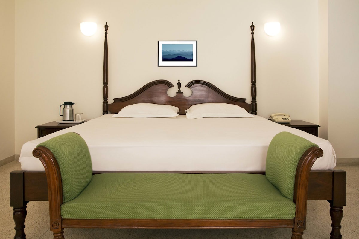 Executive Double Room | Desk, blackout curtains, iron/ironing board, rollaway beds