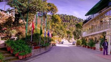 Entrada de la propiedad