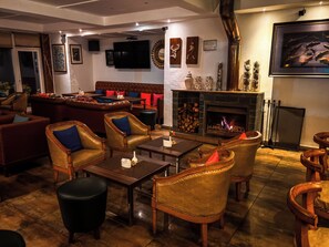 Fireplace - ASIA SPA RESORT MCLEODGANJ, DHARAMSHALA CENTRALLY AIR CONDITIONED WITH HEATED SWIMMING POOL (Dharamshala)