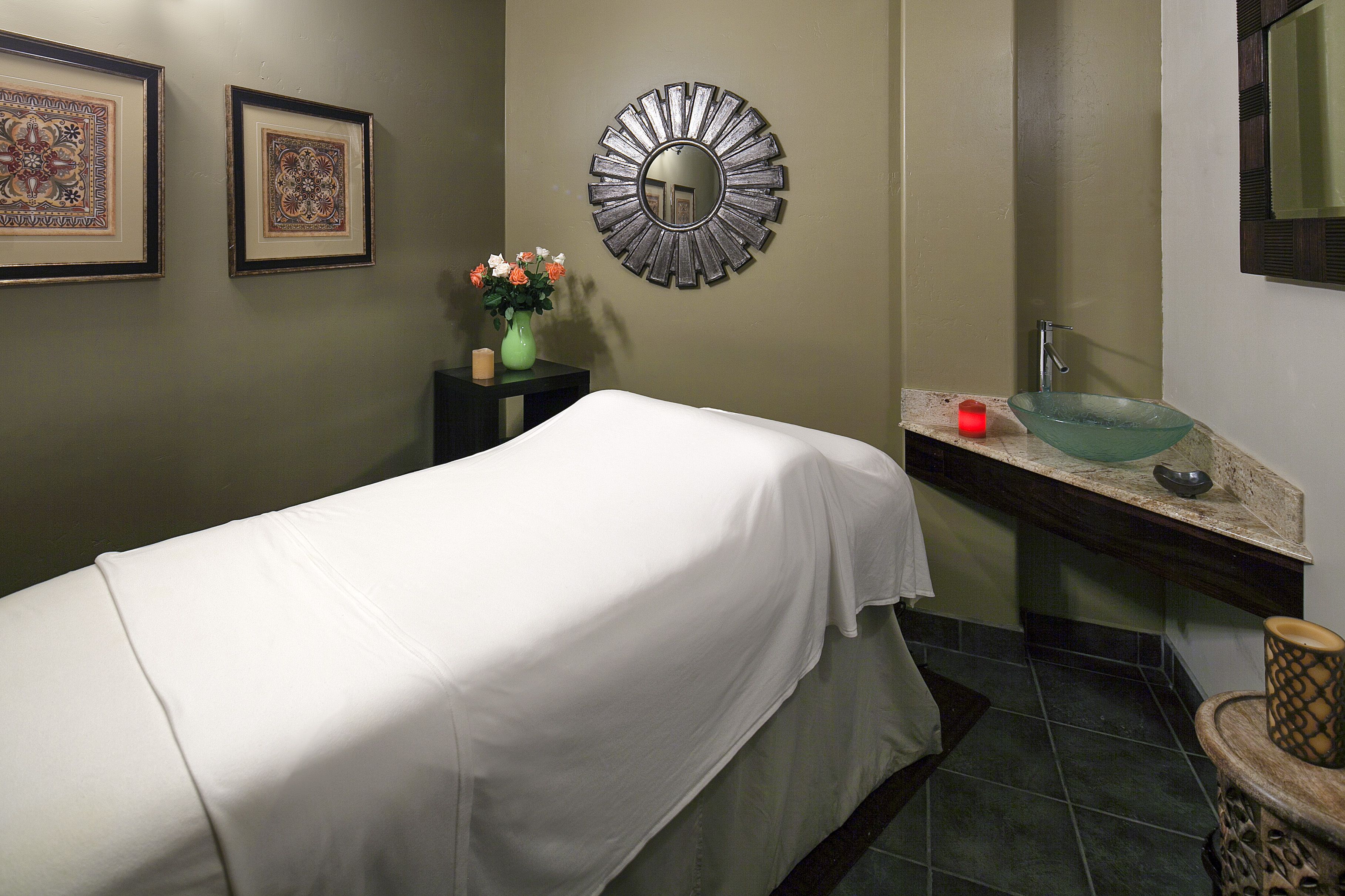 aromatherapy, hot stone massages, deep-tissue massages, swedish massages