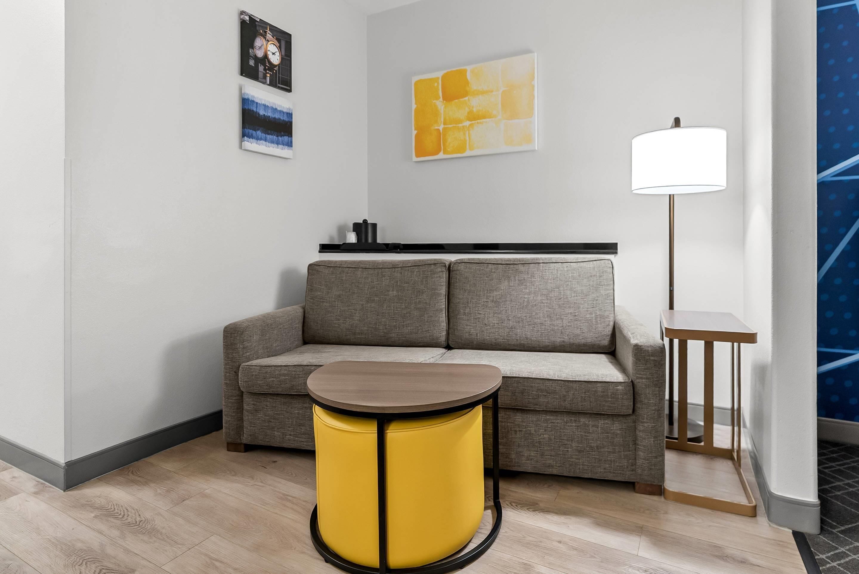 Suite, Non Smoking | Pillowtop beds, desk, laptop workspace, blackout drapes