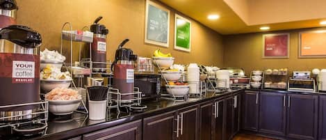 Free daily full breakfast