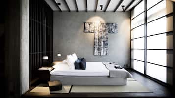In-room safe, blackout curtains, free WiFi, bed sheets