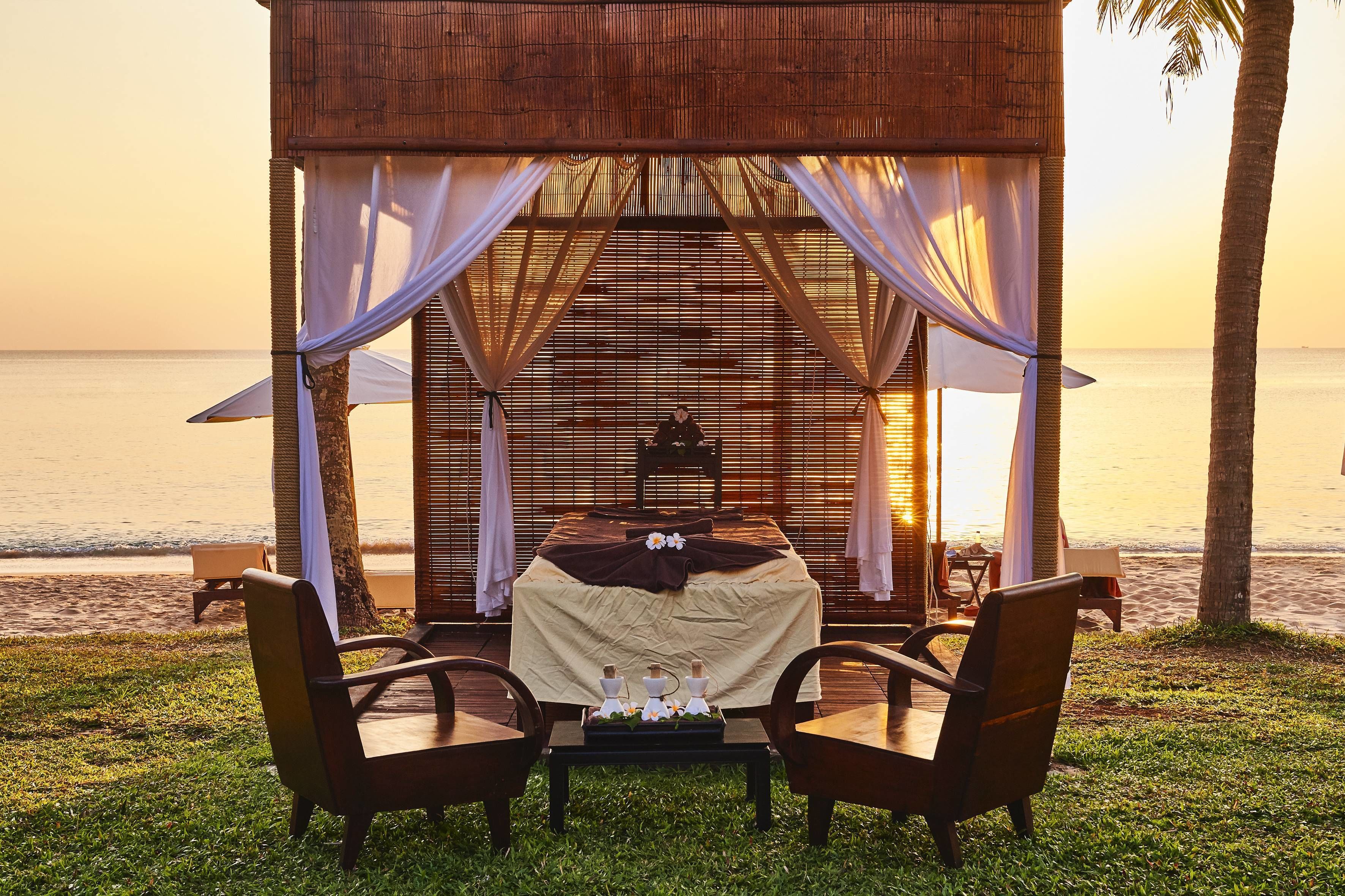 Espace de soins pour les couples, soins corporels, soins d'aromathérapie