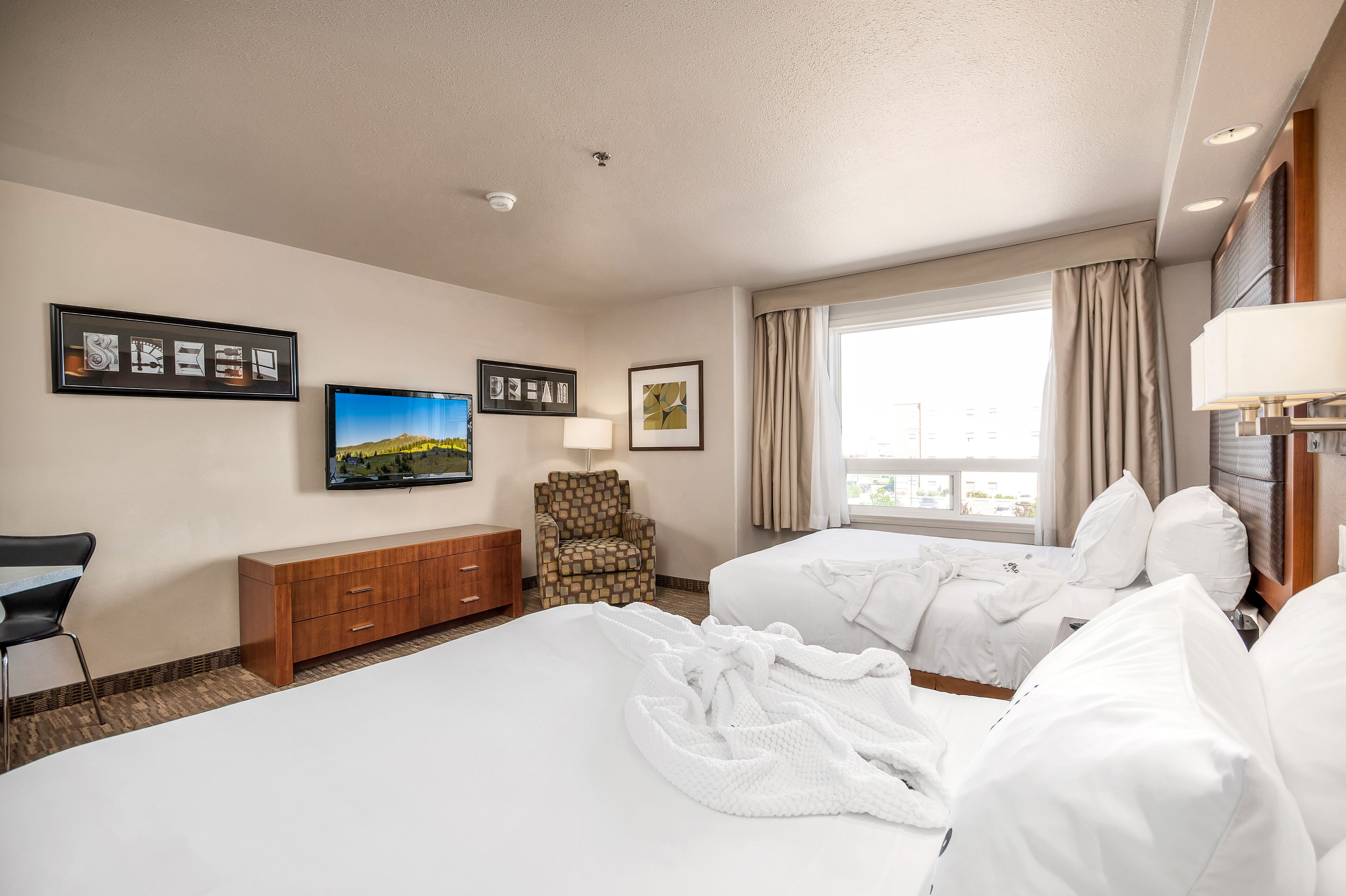 standard room | 1 bedroom, pillow-top beds, desk, laptop workspace