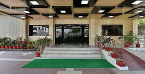 Entrée de l’hébergement