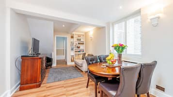 Apartment, Private Bathroom (2 bed Perham) | Living area | TV