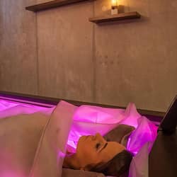 Sauna, hot tub, body treatments, prenatal massages, body wraps