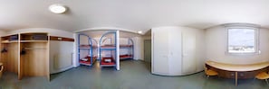 Desk, blackout drapes, free WiFi, bed sheets
