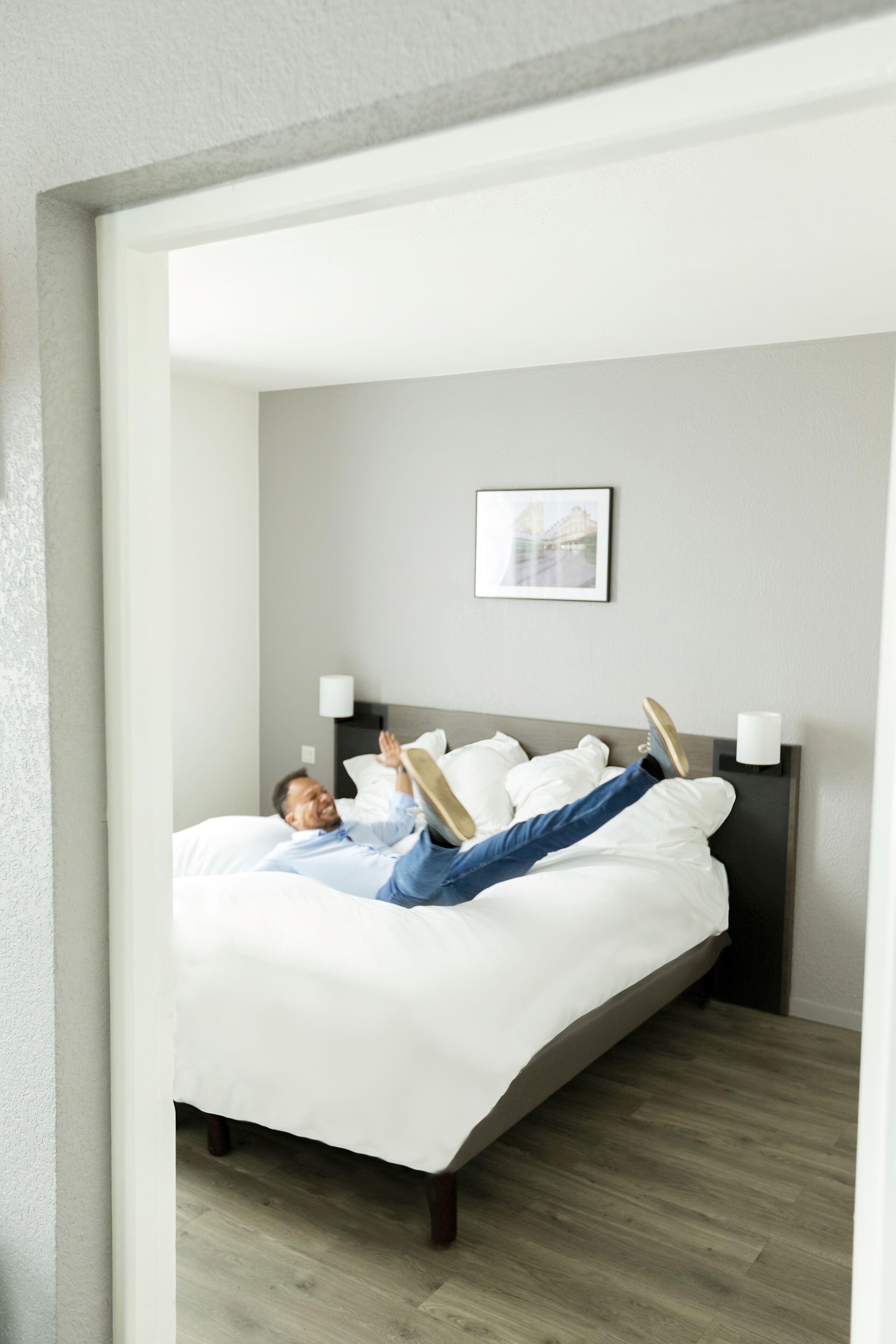 Apartment, 1 Schlafzimmer | Schreibtisch, Verdunkelungsvorhänge, schallisolierte Zimmer