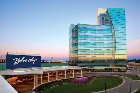 Exterior. Blue Chip Casino Hotel and Spa