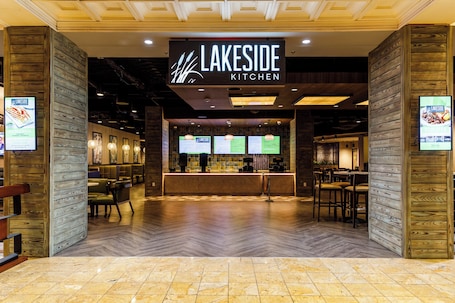 3 restaurants, breakfast served. Blue Chip Casino Hotel and Spa