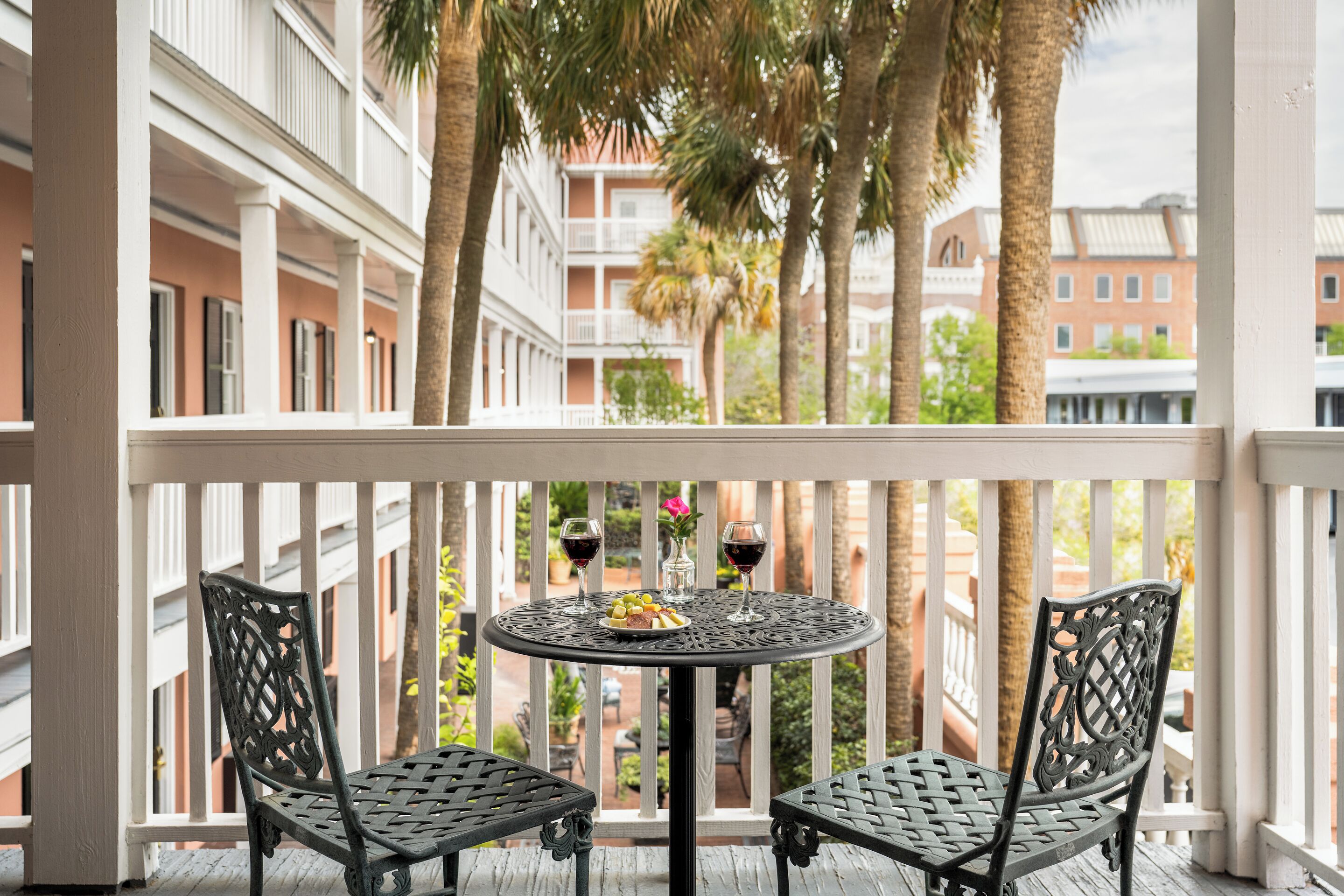 deluxe two doubles private balcony | room amenity