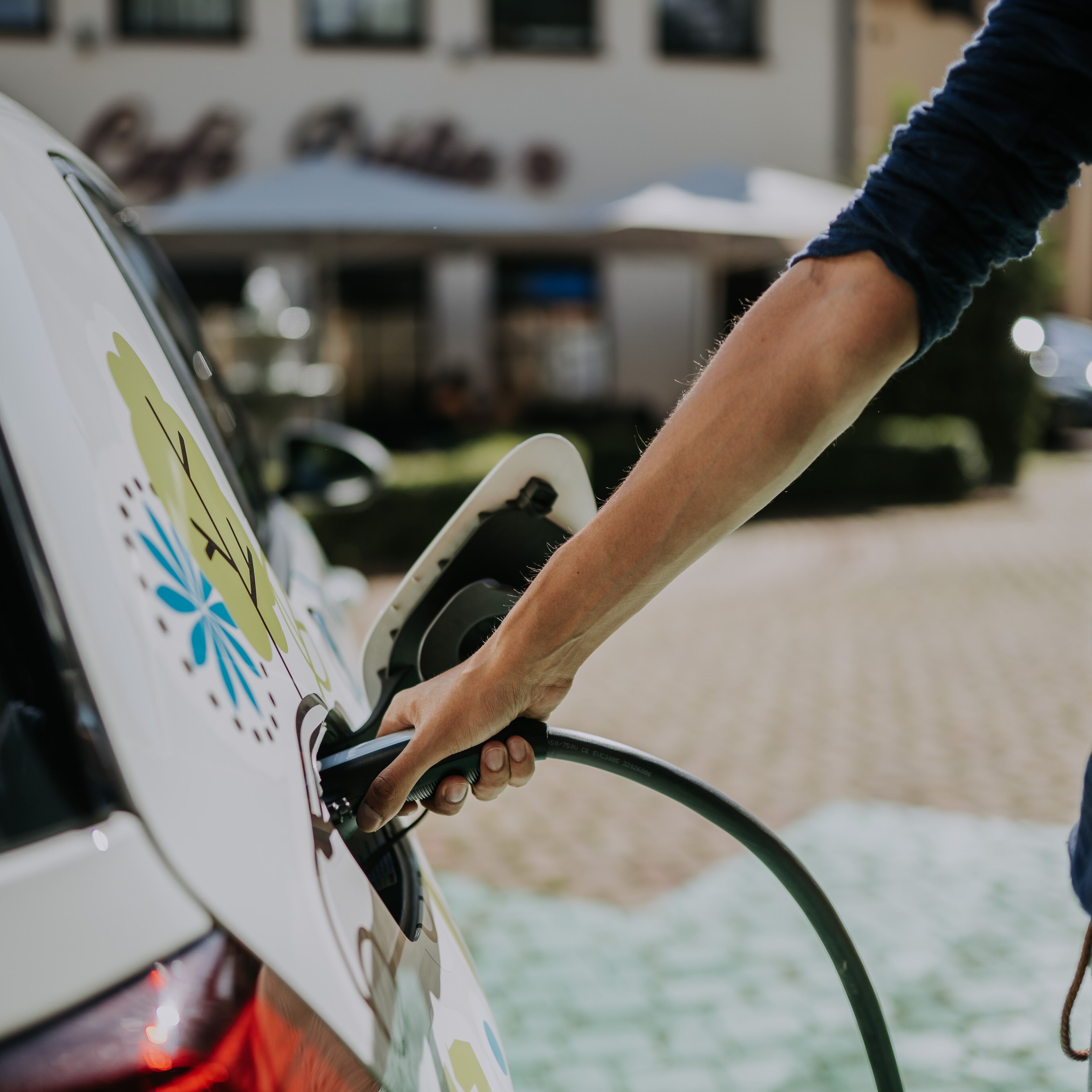 electric vehicle-charging station